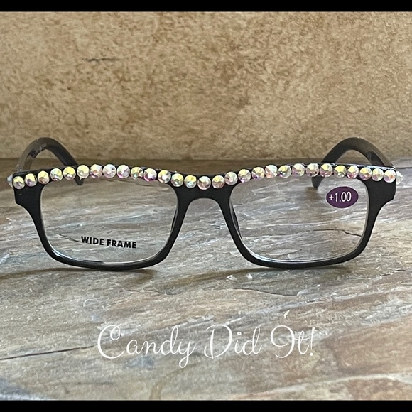 NWT Bling Reader Glasses 1.00 Strength & Case - Picture 3 of 9